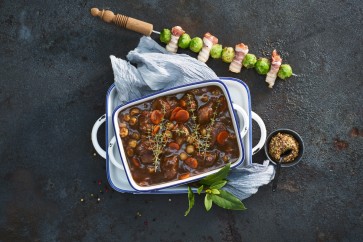 FILETS DE DINDE À LA SAUCE BALSAMIQUE AU THYM