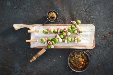 BROCHETTES DE CHOUX DE BRUXELLES